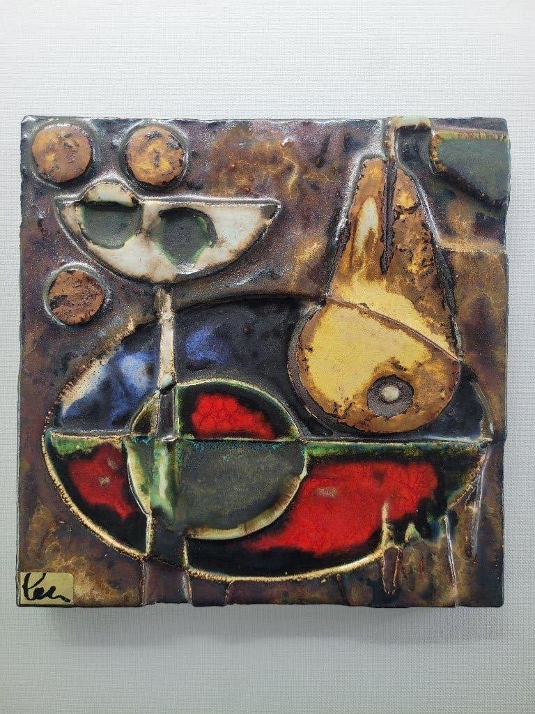 Helmut Friedrich Schäffenacker, tegel, Antiek en Kunst, Ophalen of Verzenden