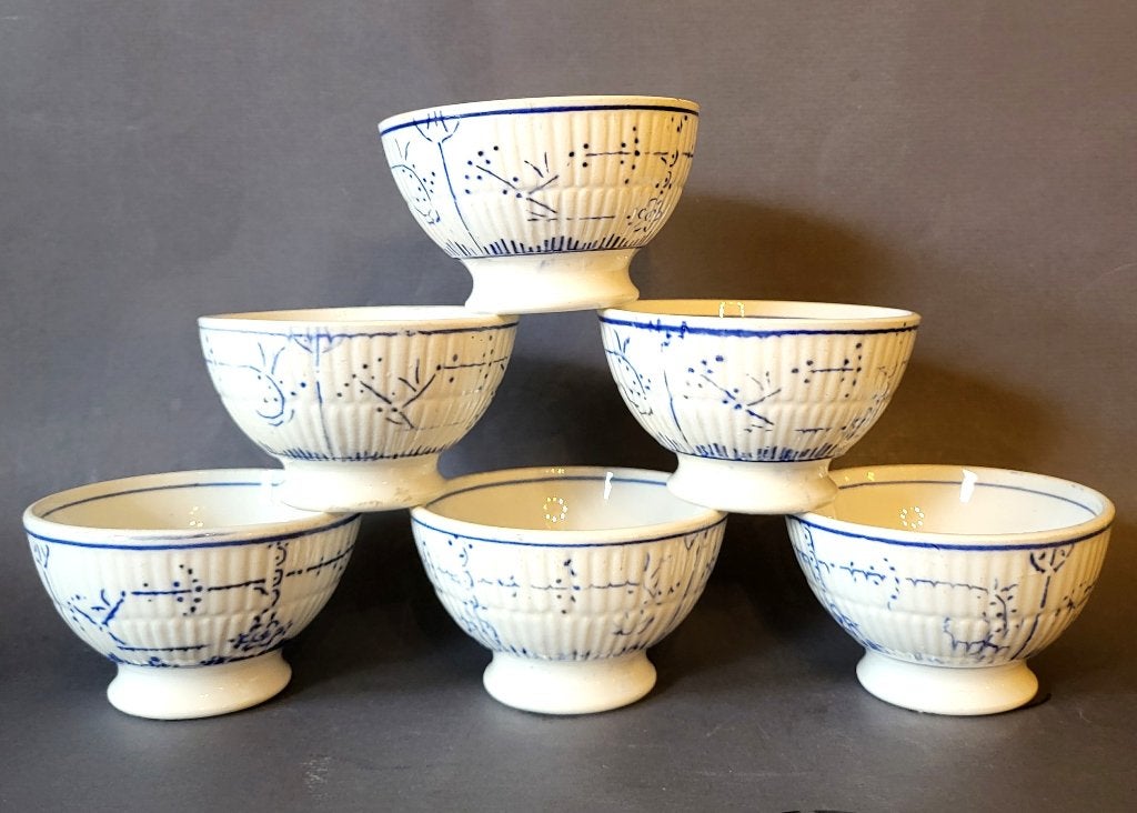 ️️✔️6 kommen  NIMY Copenhague, Antiek en Kunst, Antiek | Servies los, Ophalen of Verzenden