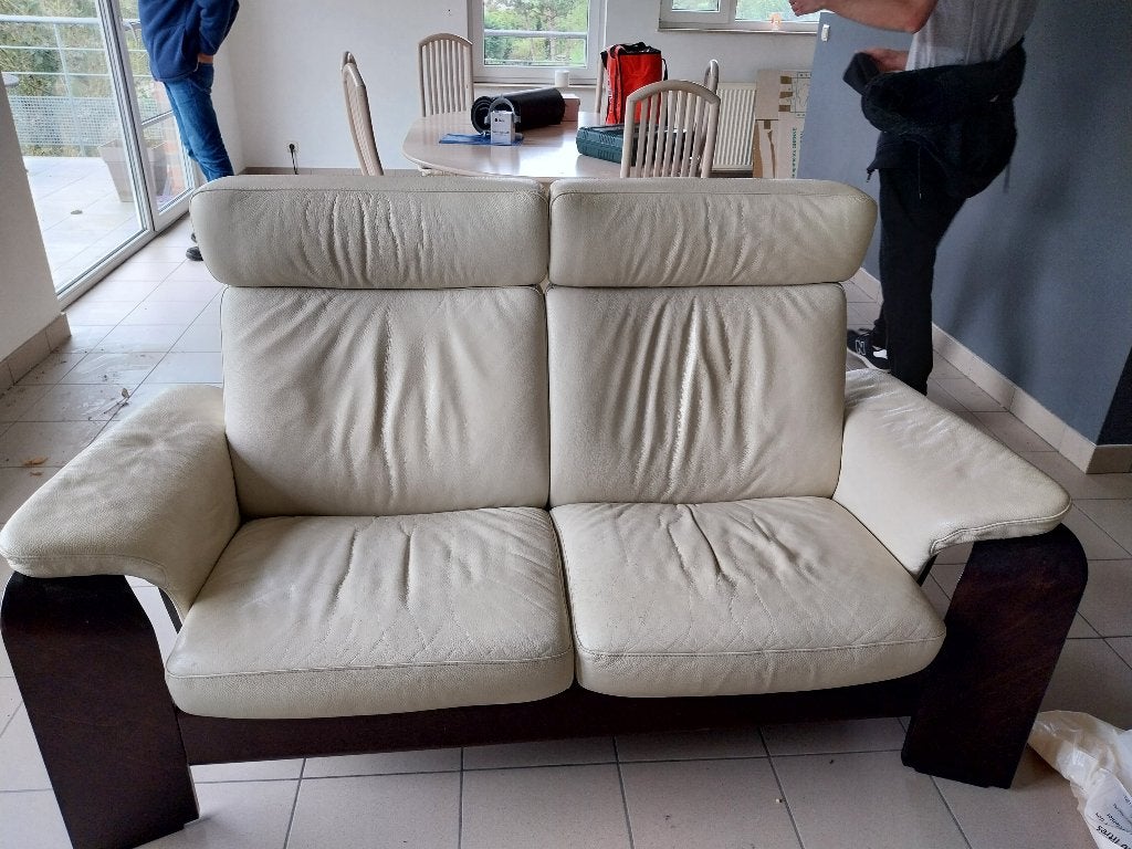 Canapé cuir, Ophalen, Gebruikt, Minder dan 75 cm, 150 tot 200 cm