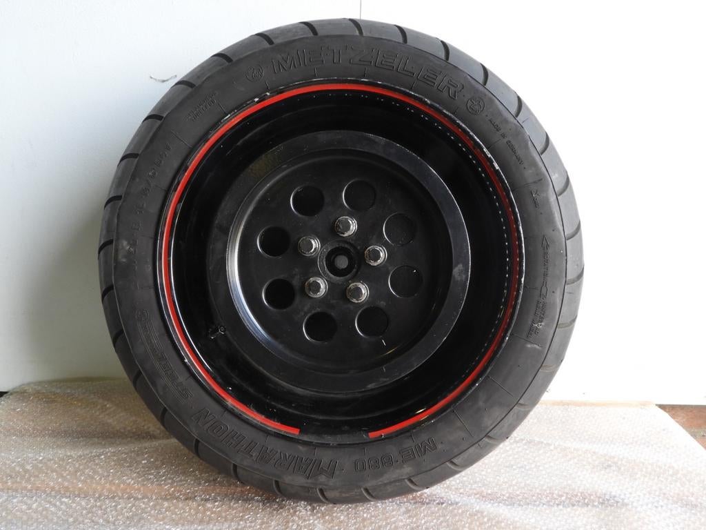 Harley velg met pulley en band, Motoren, Ophalen