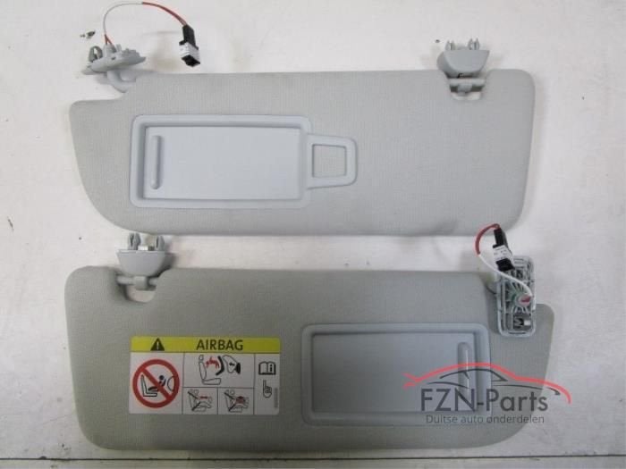 Audi A8 4N Zonnekleppen Set L+R, Enlèvement ou Envoi, Utilisé