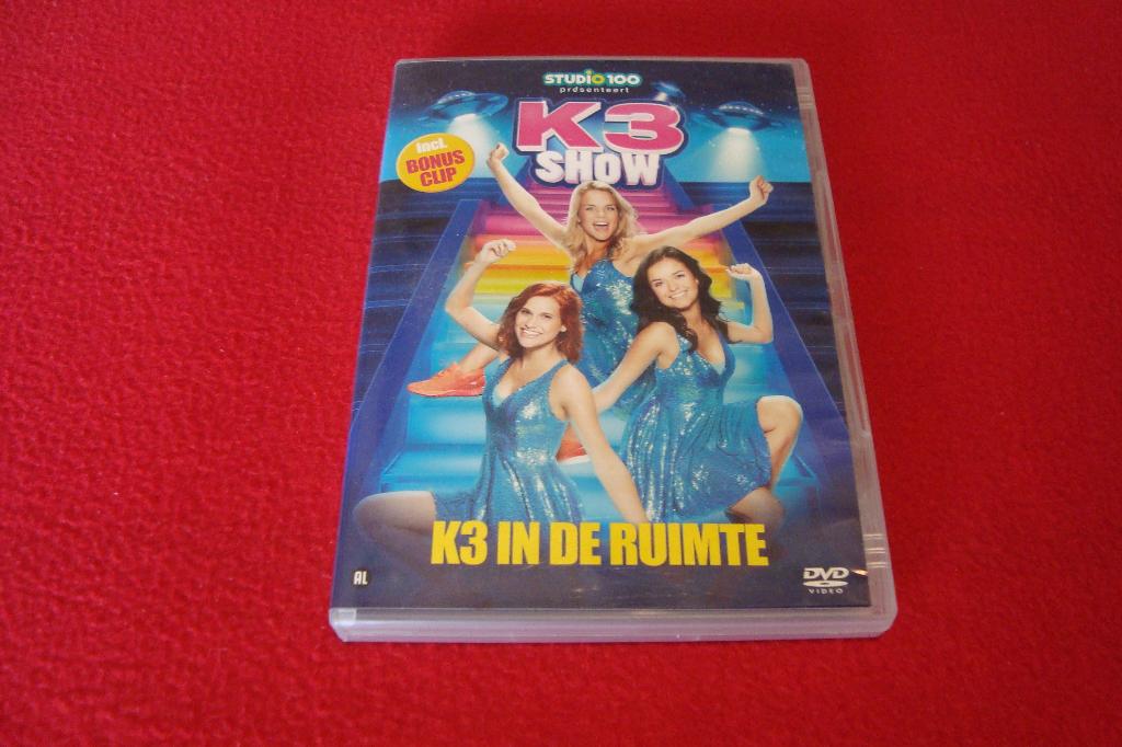 dvd k3 show k3 in de ruimte, Ophalen of Verzenden