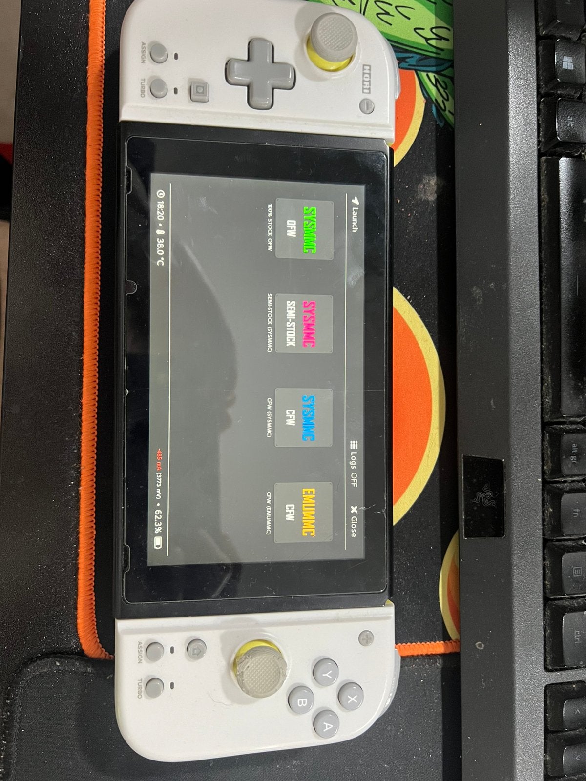 Nintendo switch V1 [online ban] no mod chip needed, Enlèvement ou Envoi, Comme neuf