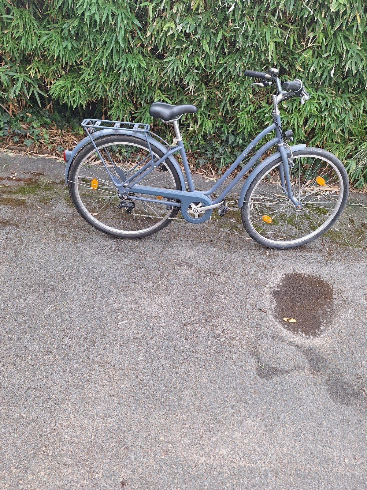damesfiets, Ophalen