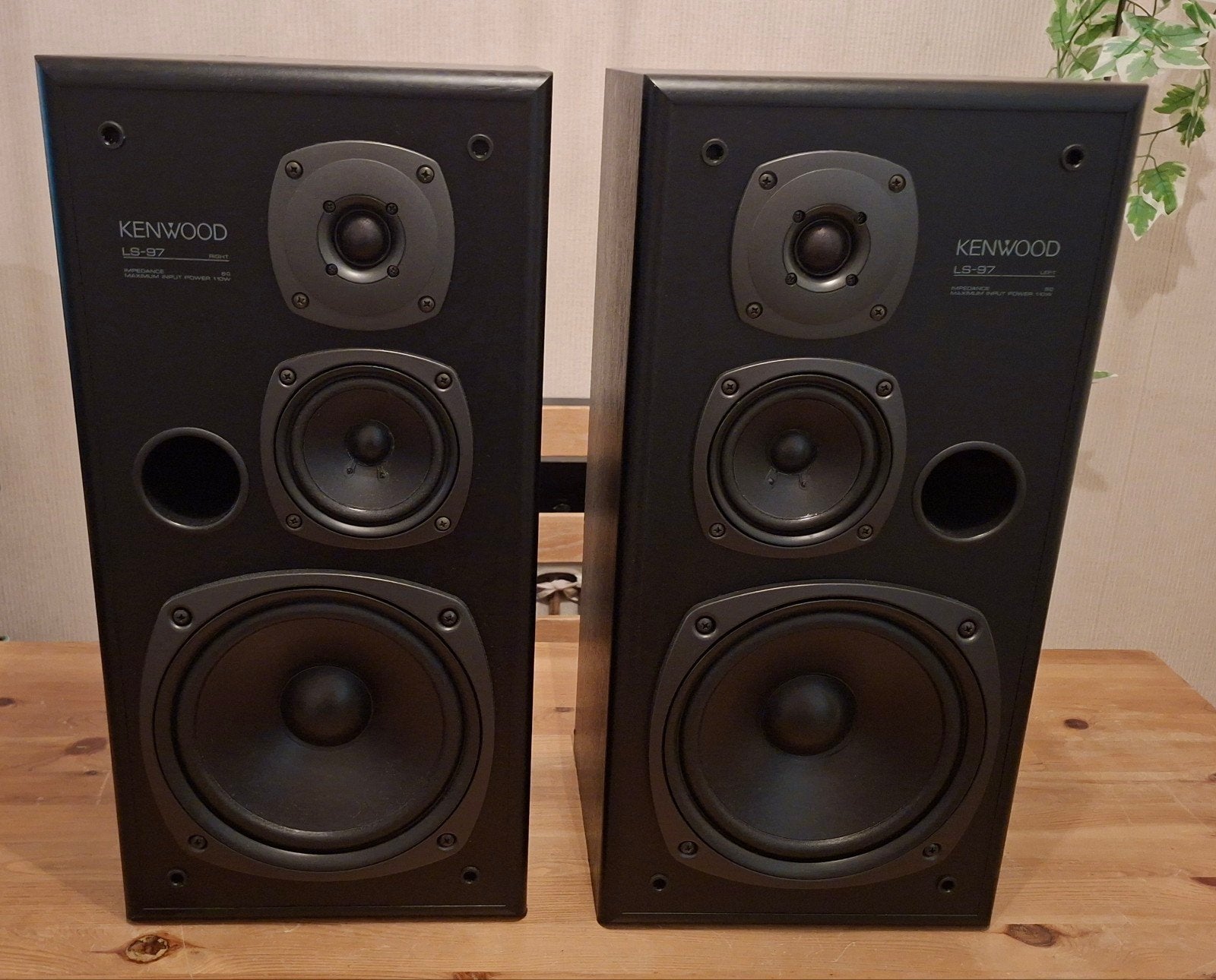 Enceintes Kenwood LS-97, TV, Hi-fi & Vidéo, Enceintes, Enlèvement