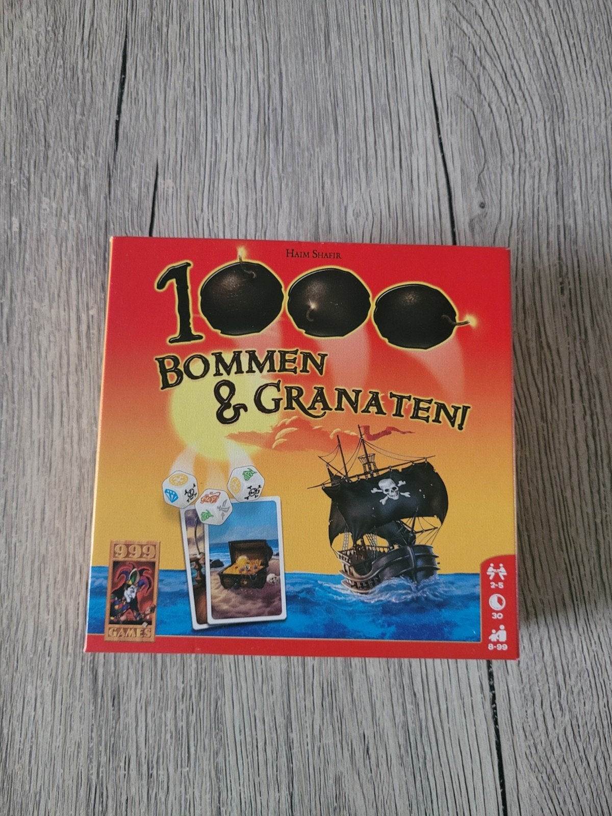 1000 Bommen en granaten, Ophalen
