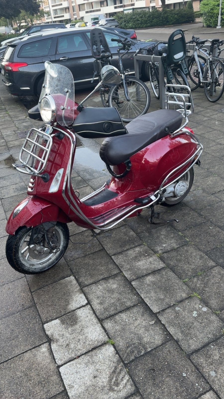 Vespa Primavera, Ophalen, Zo goed als nieuw