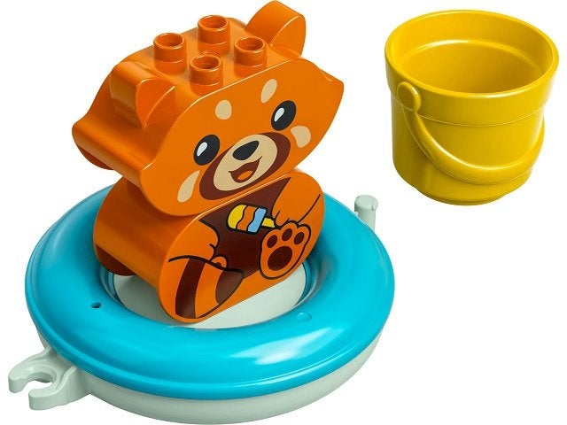 LEGO DUPLO 10964 Bath Time Fun: Floating Red Panda, Overige thema's, Inclusief instructies, Lego, Nieuw