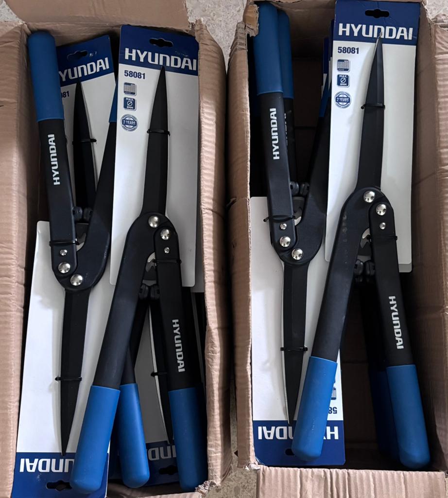 Nieuw Hyundai Carbon Heggenschaar 55 cm Ultralicht (800g), Jardin & Terrasse, Enlèvement ou Envoi, Neuf, Manuelle
