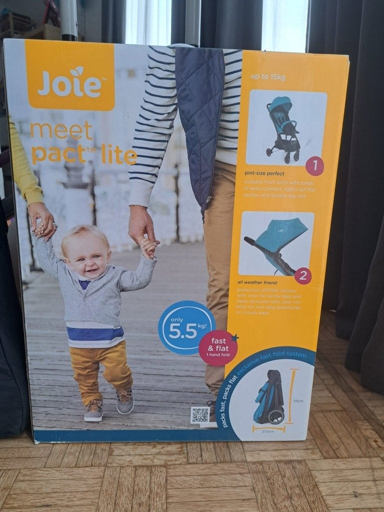 Poussette Joie Pact Lite + parasol Jané, Enlèvement, Utilisé, Autres marques, Dossier réglable