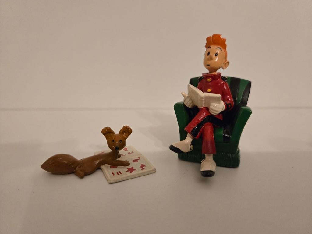 PIXI 4697 „Spirou in de fauteuil en Spip” figuur., Verzamelen, Ophalen of Verzenden
