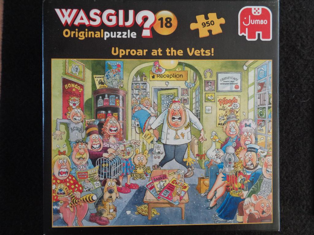 Puzzel Wasgij Original 18, Ophalen of Verzenden, 500 t/m 1500 stukjes, Zo goed als nieuw, Legpuzzel