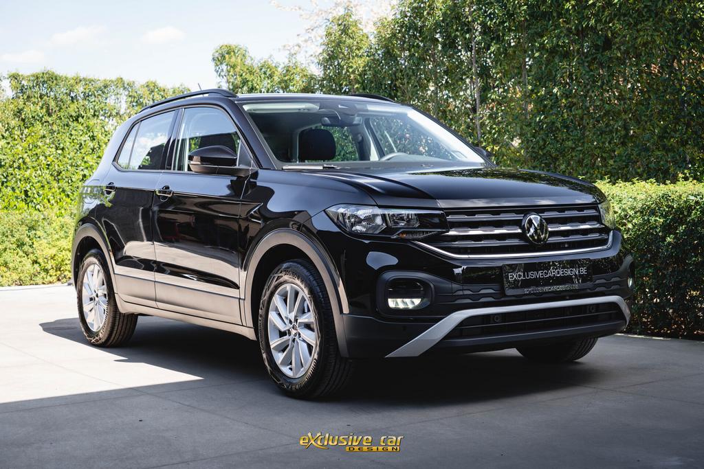 Volkswagen T-Cross Life 1.0 TFSI DSG, Auto's, Volkswagen, T-Cross, 0 kg, Zwart, Bedrijf