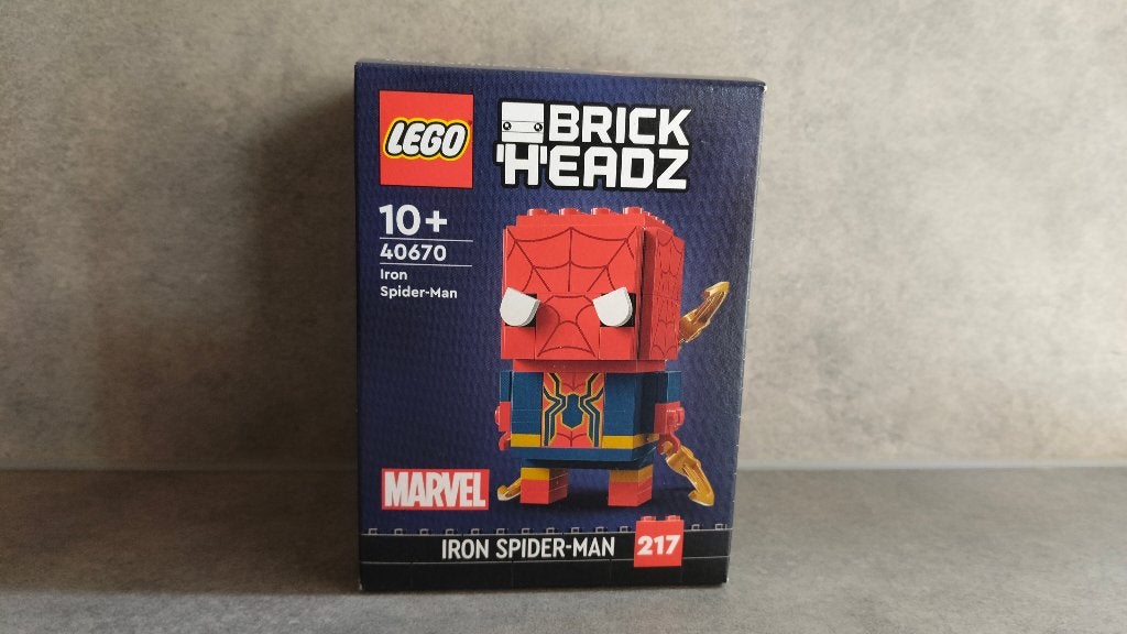 lego brickheadz 40670 marvel iron spider-man, BrickHeadz, Lego, Nieuw, Ophalen of Verzenden