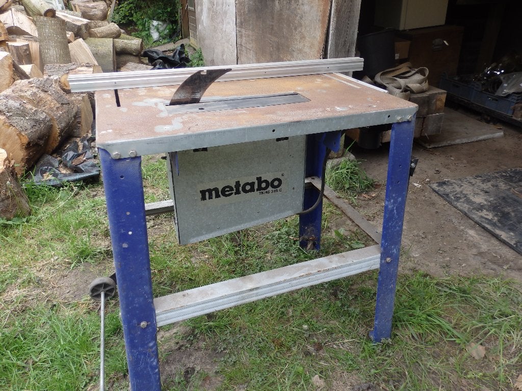 Tafelzaag, Ophalen, Gebruikt, Metabo