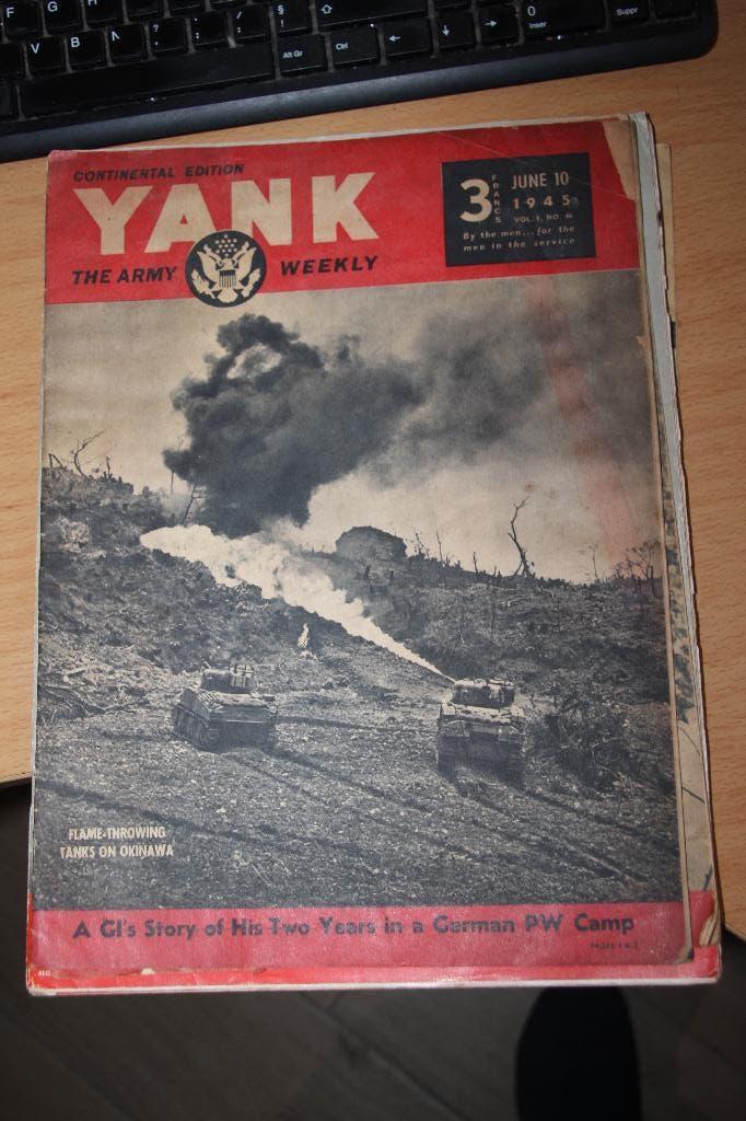 US WW2 Magazine "YANKS", Collections, Envoi, Armée de terre, Livre ou Revue