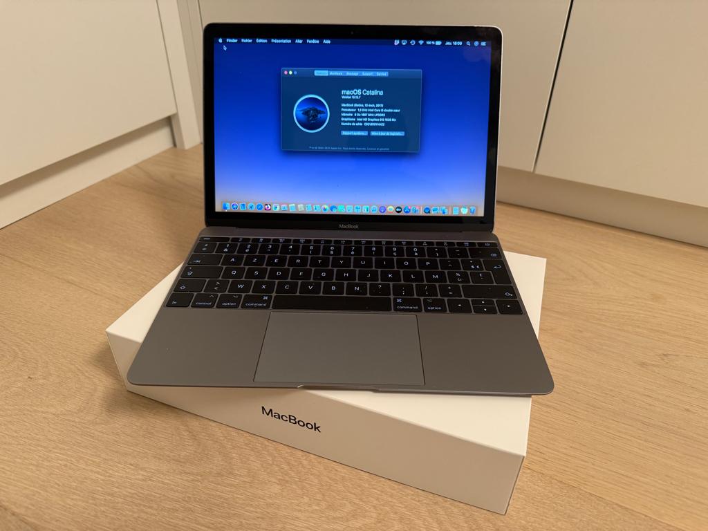 Apple MacBook 12 pouces i5, 1,3 GHz, 8 Go, 512 Go, SSD, Enlèvement ou Envoi, 12 pouces, 8 GB, 512 GB