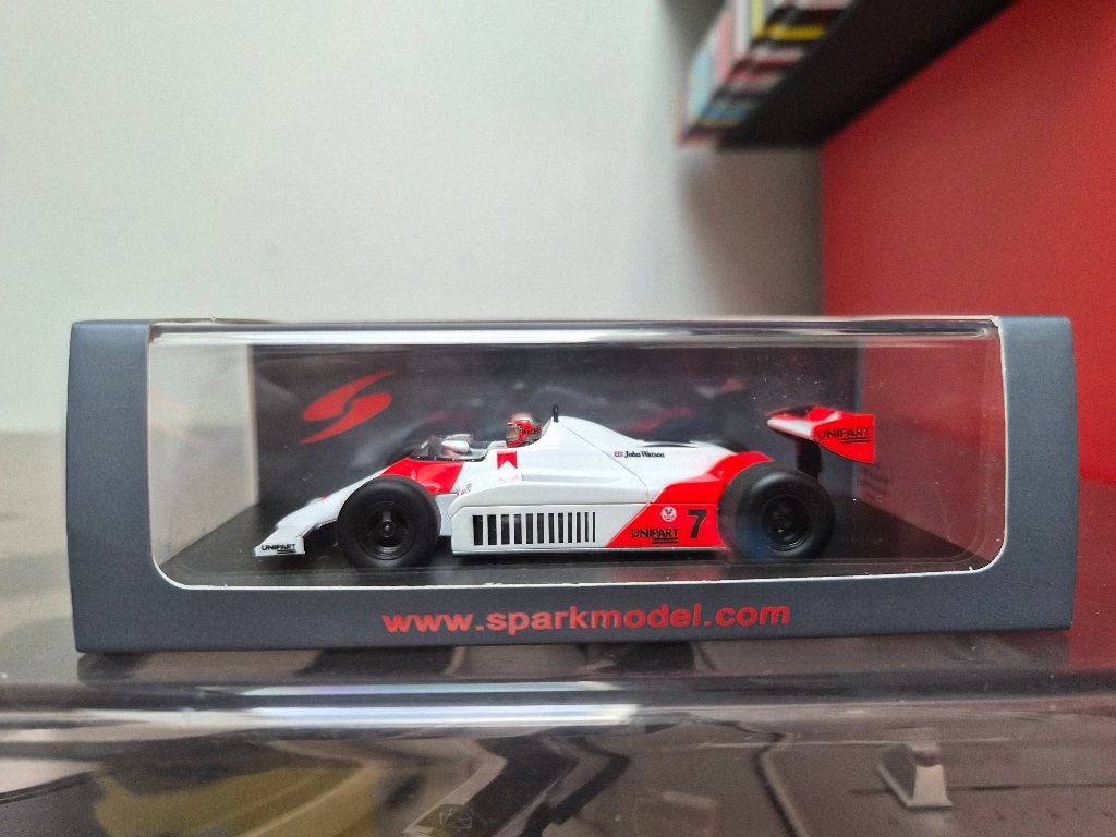 1:43 SPARK S4300 McLaren MP4-1 1981 John Watson British GP, Enlèvement ou Envoi, Neuf, ForTwo