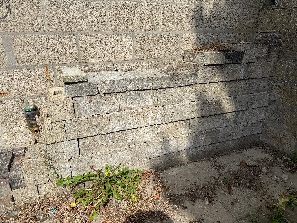 betonblokken, Doe-het-zelf en Bouw, Metselstenen, Ophalen, Zo goed als nieuw, Beton