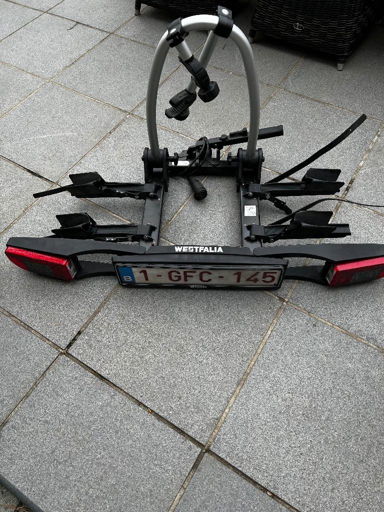 Fietsendrager Westfalia, Ophalen, 2 fietsen, Gebruikt, Trekhaakdrager