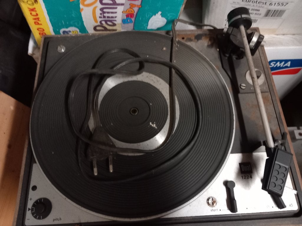 tourne disques dual, TV, Hi-fi & Vidéo, Tourne-disques, Tourne-disque, Comme neuf, Enlèvement, Dual