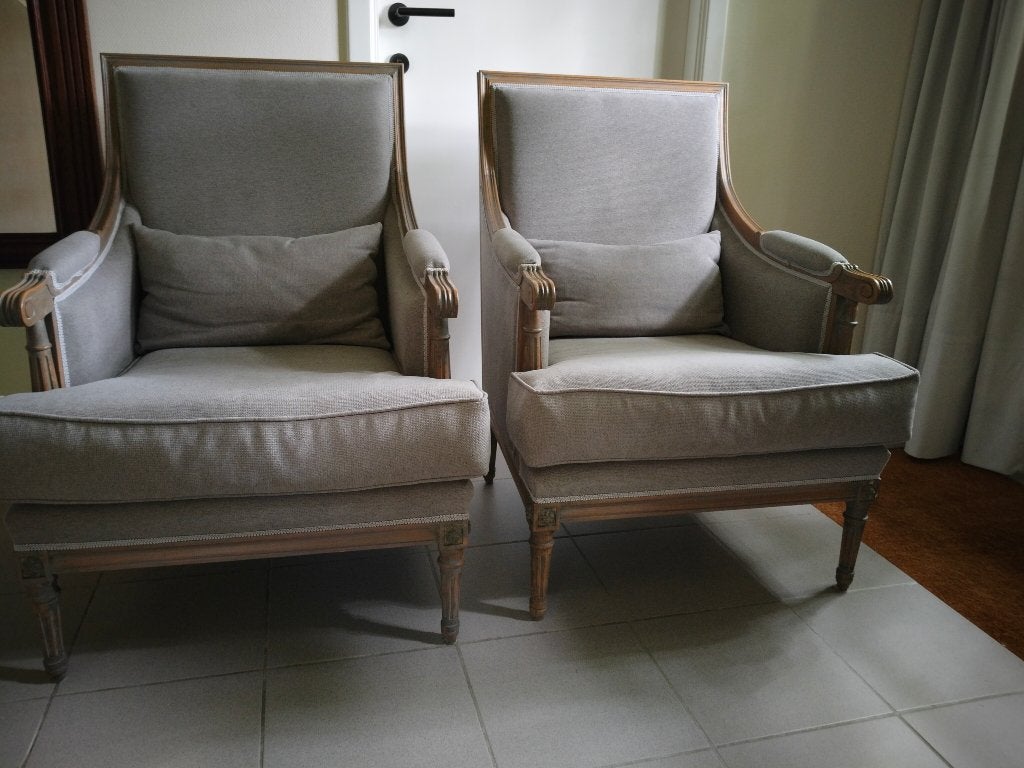 Landelijke fauteuils, Huis en Inrichting, Ophalen, Nieuw, Stof
