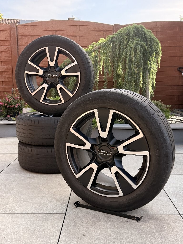 Original 17" Fiat 500x Jantes et pneus M13, Enlèvement, Utilisé