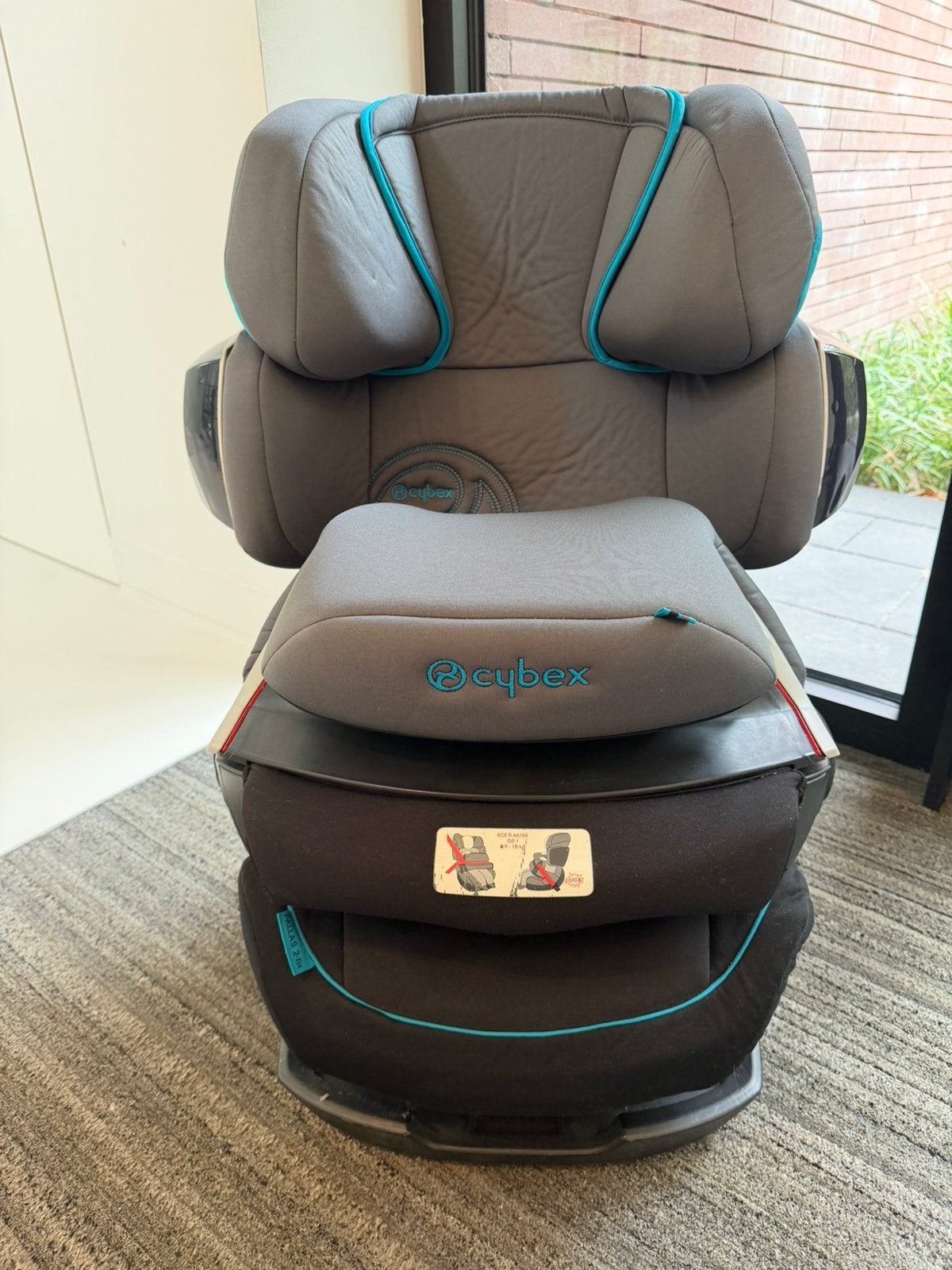 Cybex Pallas 2Fix autostoel, Gebruikt, Verstelbare rugleuning, 9 t/m 36 kg, Isofix