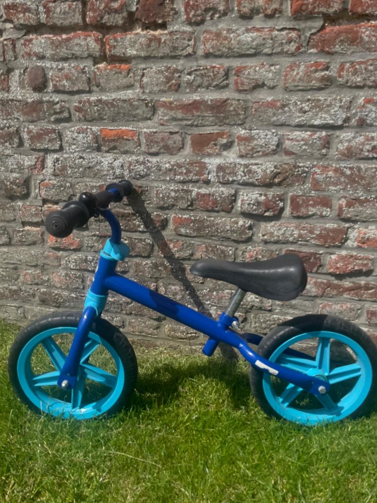 Loopfiets, Ophalen