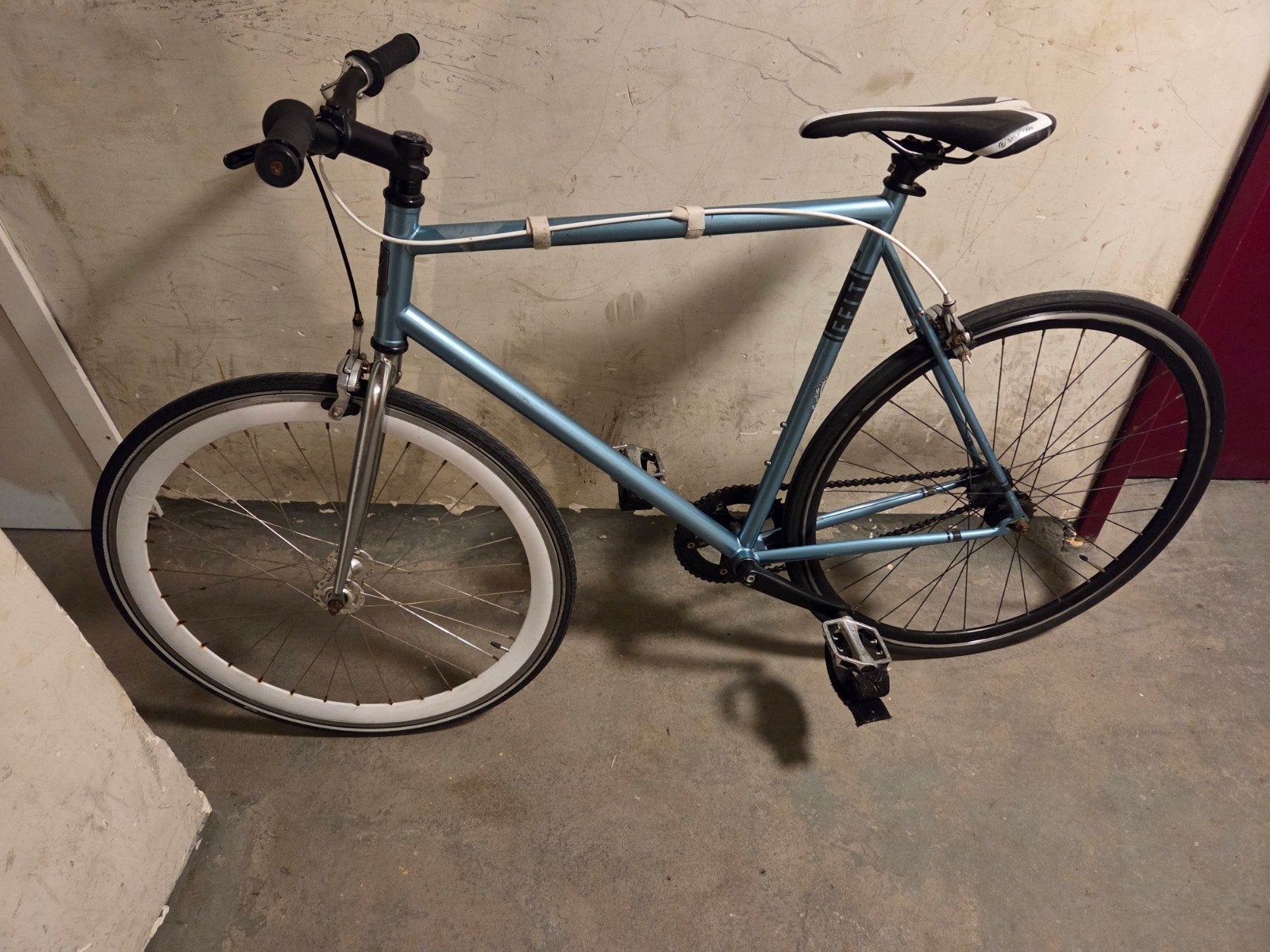 Fixie in goede staat, Gebruikt, Velgrem, 53 tot 57 cm, Ophalen
