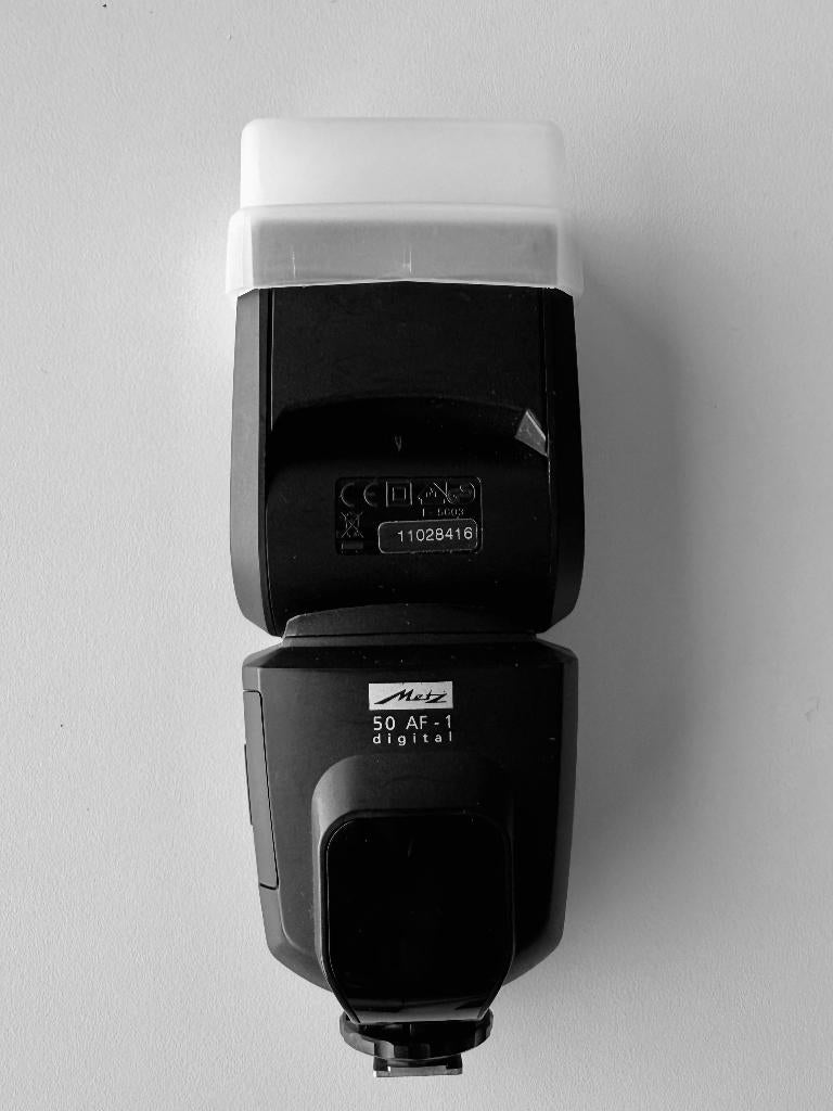 Flitser voor Canon, Audio, Tv en Foto, Ophalen, Zo goed als nieuw, Metz, Kantelbaar