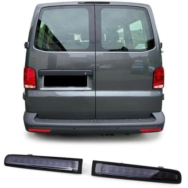3e Remlicht Volkswagen Transporter T6 Zwart Smoke, Auto diversen, Ophalen of Verzenden