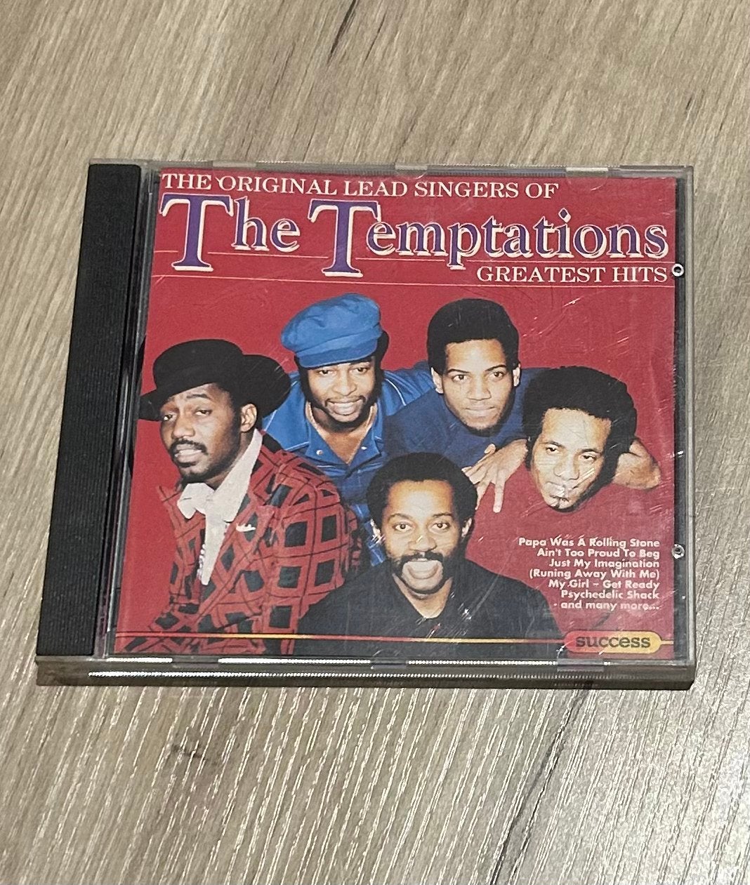 CD The Temptations, Ophalen of Verzenden