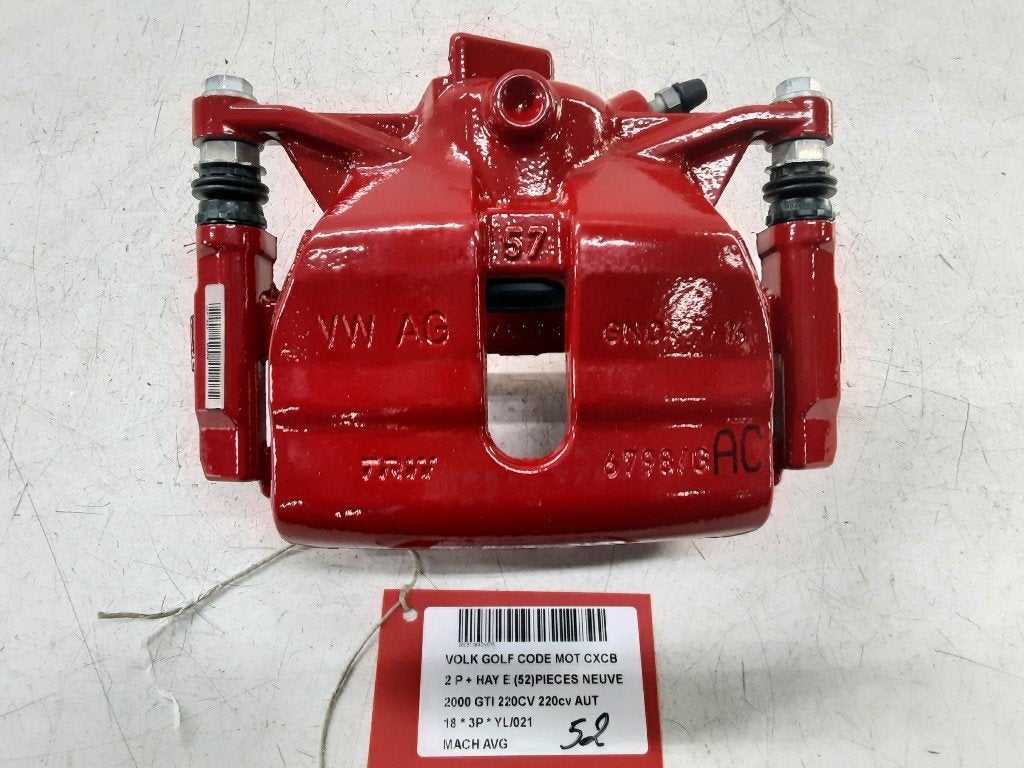 ETRIER DE FREIN AVANT GAUCHE Golf VII (AUA) (5Q0105DR), Autos : Pièces & Accessoires, Volkswagen, Mevr. I. Hauben, Utilisé, Rue de l'Espoir 34 34
4030  GRIVEGNÉE, BE