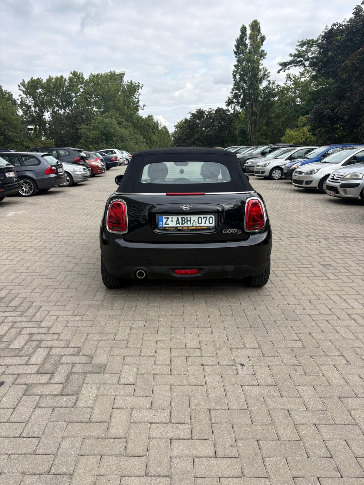 Mini cooper D, Auto's, Euro 6, Cabriolet, Zwart, Leder
