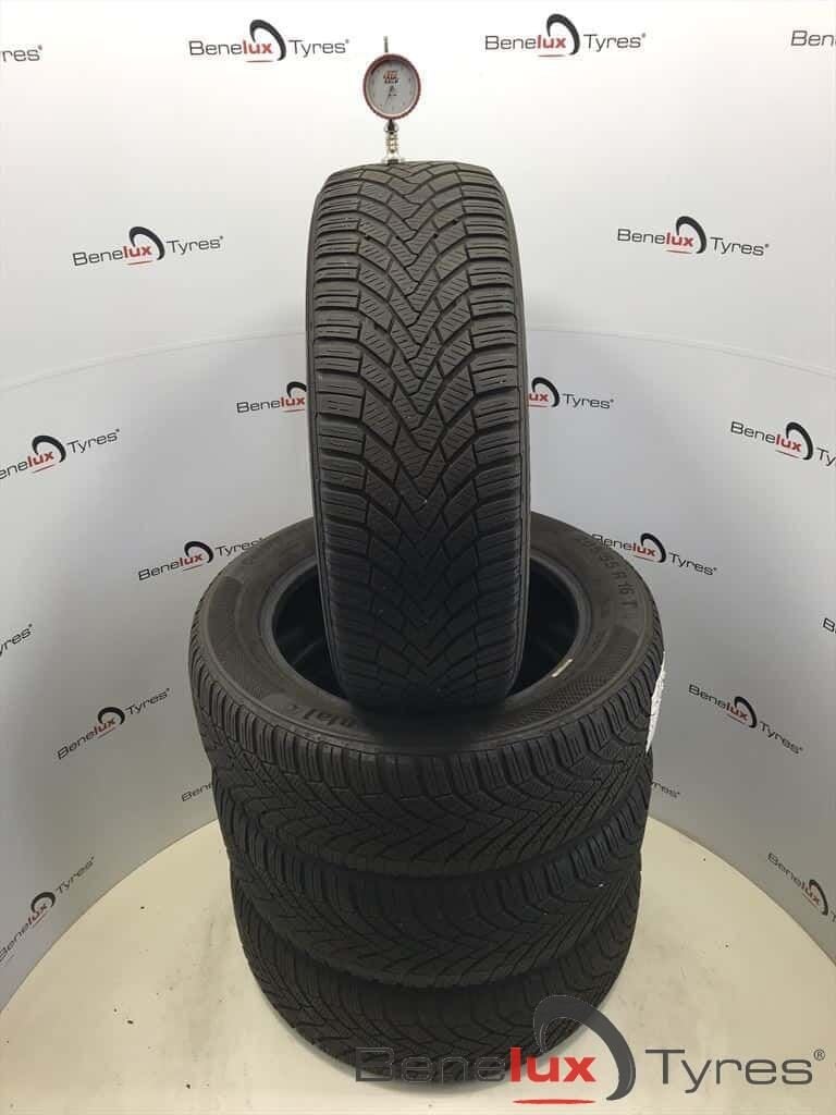 winter 205/55R16 91T Continental TS850 205/55 R16 205/55/16, Ophalen, Gebruikt, -, Band(en)