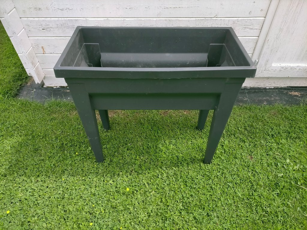 Jardinière potager sur pieds., Synthétique, Enlèvement, Utilisé, Intérieur