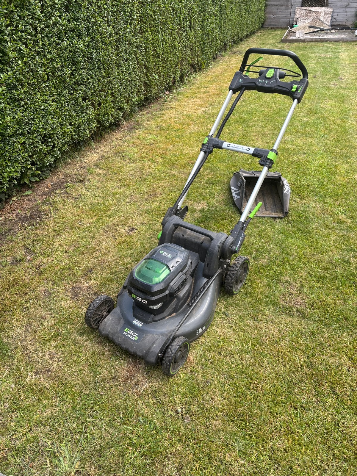 Ego grasmaaier 50cm zonder batterij, Ophalen, Gebruikt