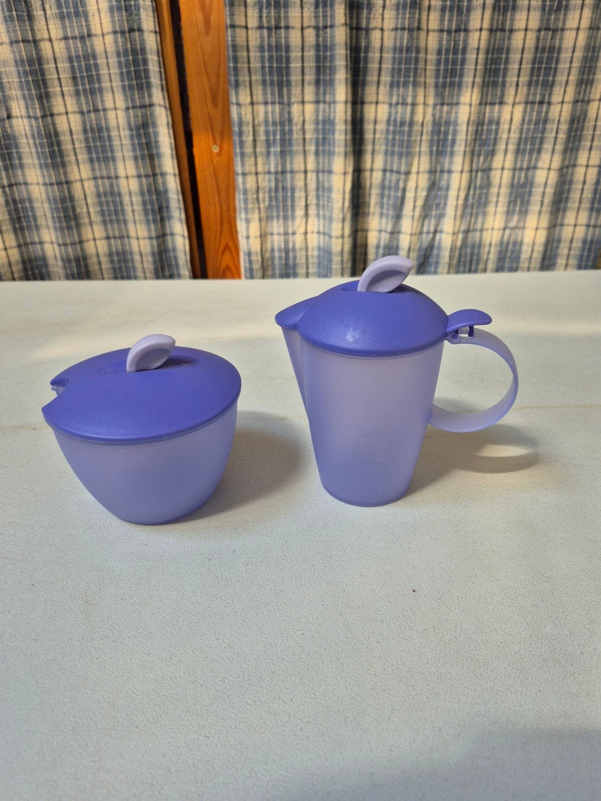 Ensemble sucrier et pot à lait Parfait état Couleur bleu, Enlèvement, Bleu