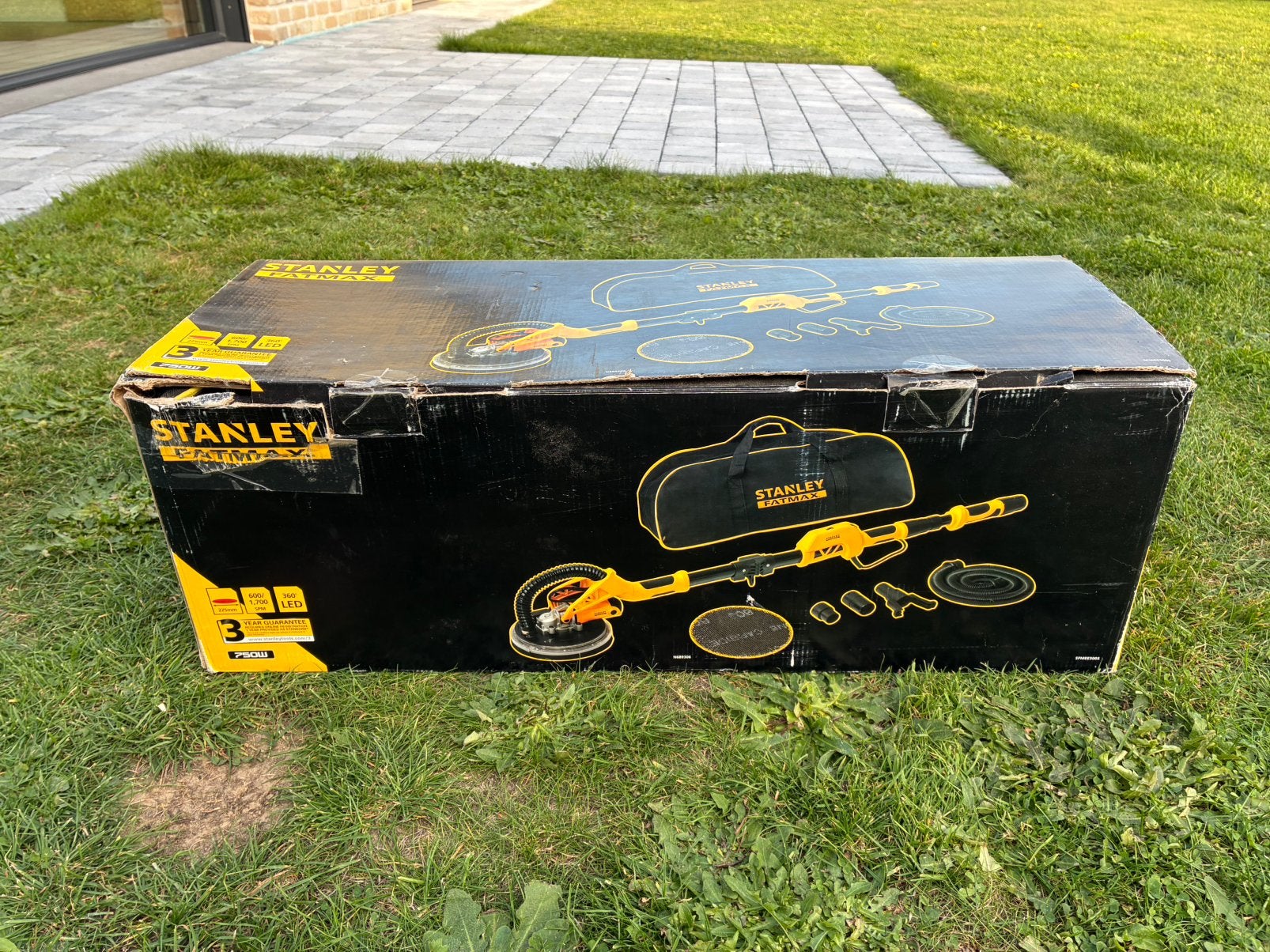 Stanley fatmax SFMEE500S-QS schuurmachine, Ophalen, Zo goed als nieuw