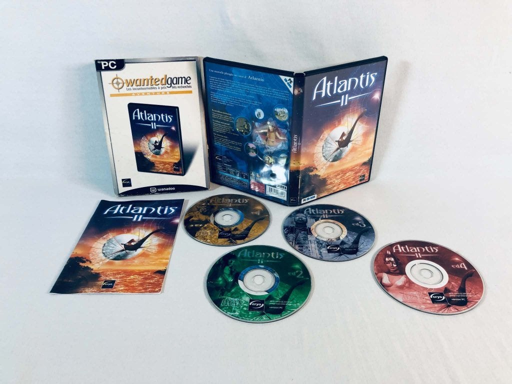 Atlantis II PC FR Jeu Complet Bon état, Consoles de jeu & Jeux vidéo, 1 joueur, Autres genres, Utilisé, À partir de 3 ans