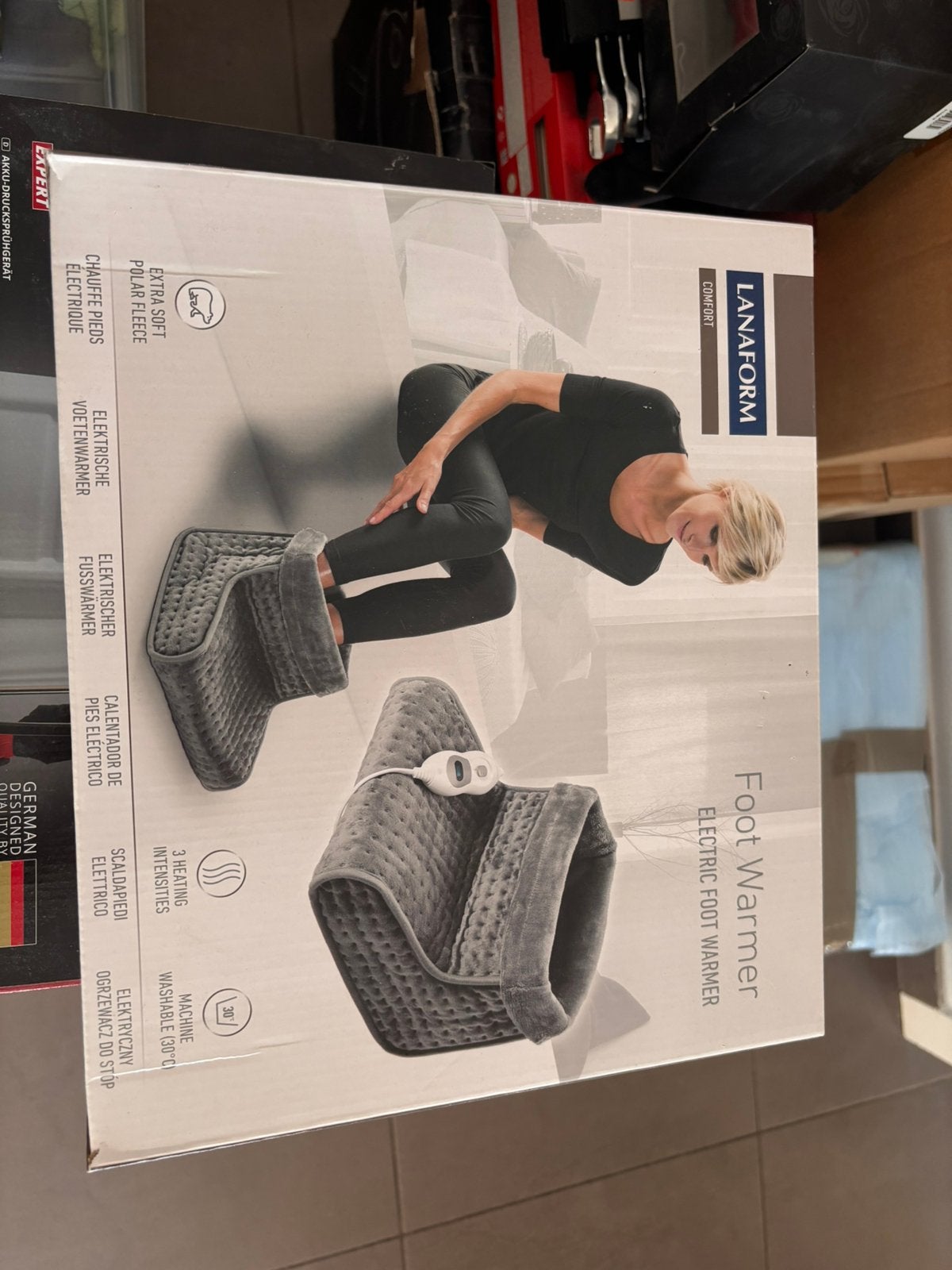 Voetverwarmer, Ophalen, Nieuw