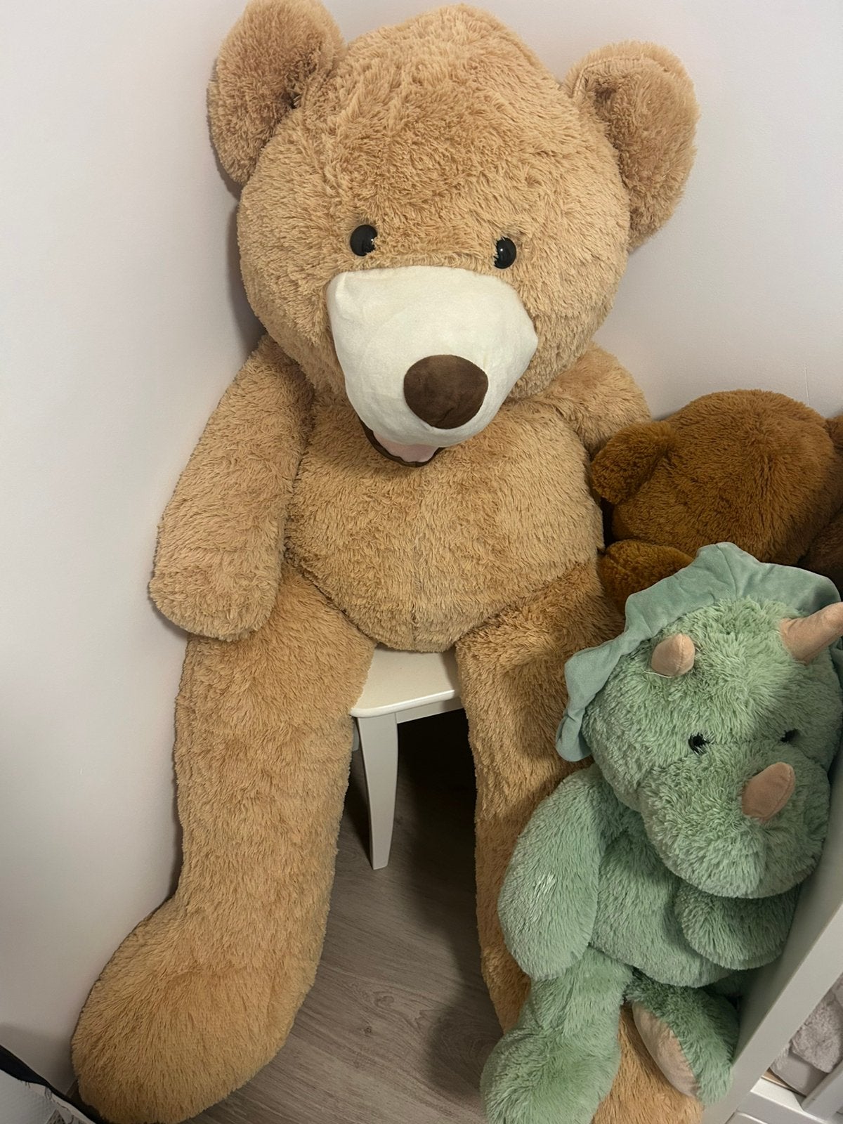 Reuzenteddybeer 1,80 cm, Ophalen, Nieuw