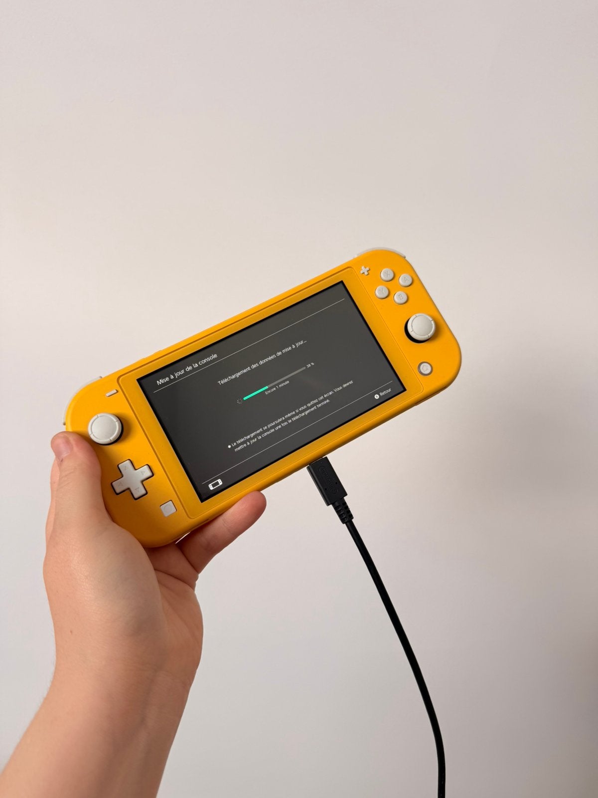 Nintendo switch lite jaune, Enlèvement ou Envoi, Jaune, Comme neuf