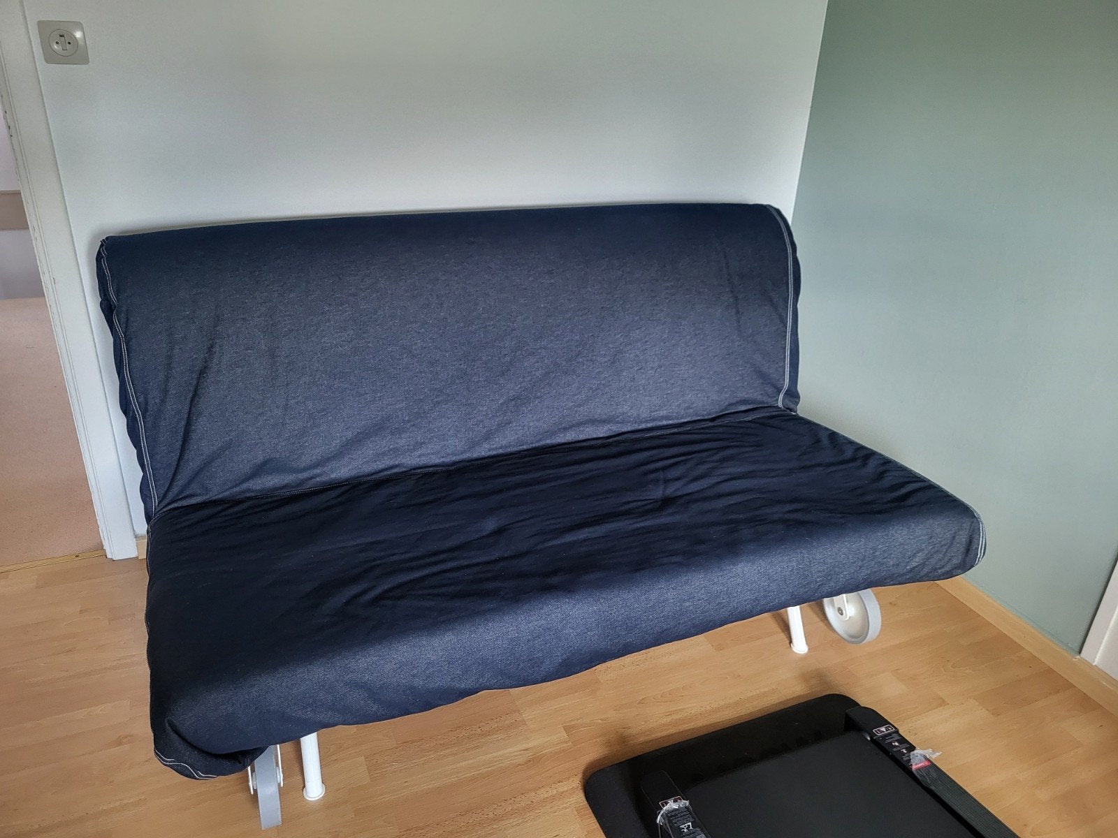 Uitklapbaar zetelbed met hoes, Enlèvement
