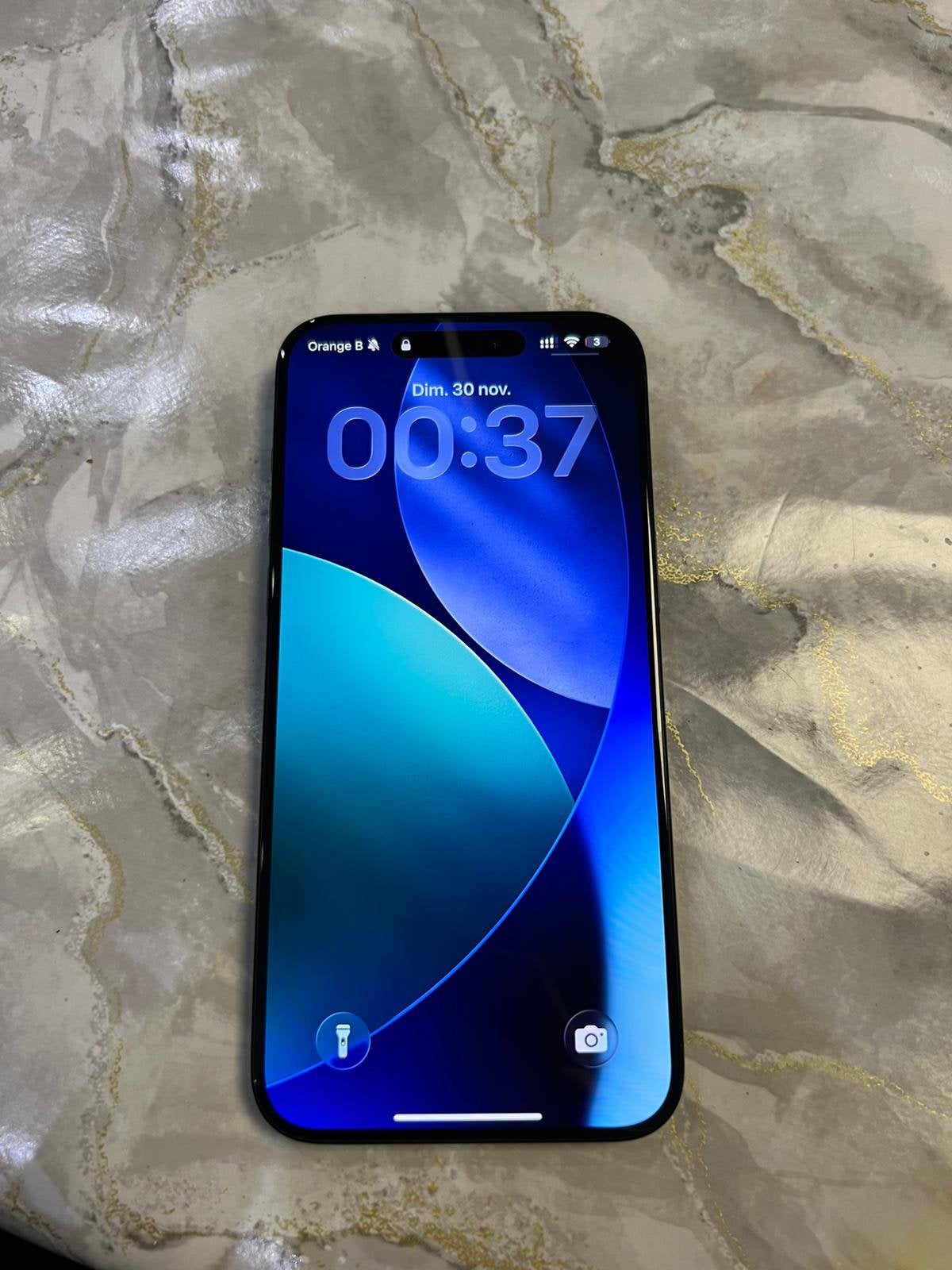 Iphone 15 pro max Dark Blue, Ophalen, Zo goed als nieuw, IPhone 15