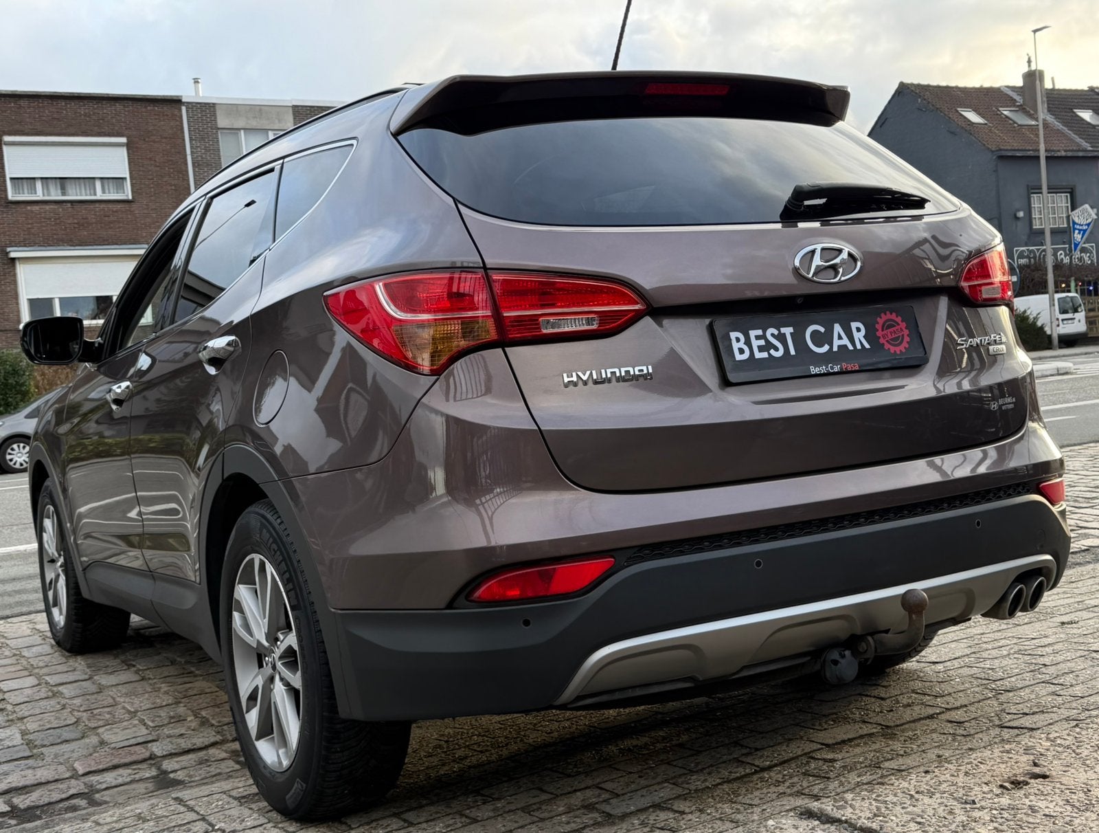 Hyundai Santa Fe 2.0CRDi * Euro6, Auto's, Santa Fe, 4 cilinders, Bruin, Bedrijf