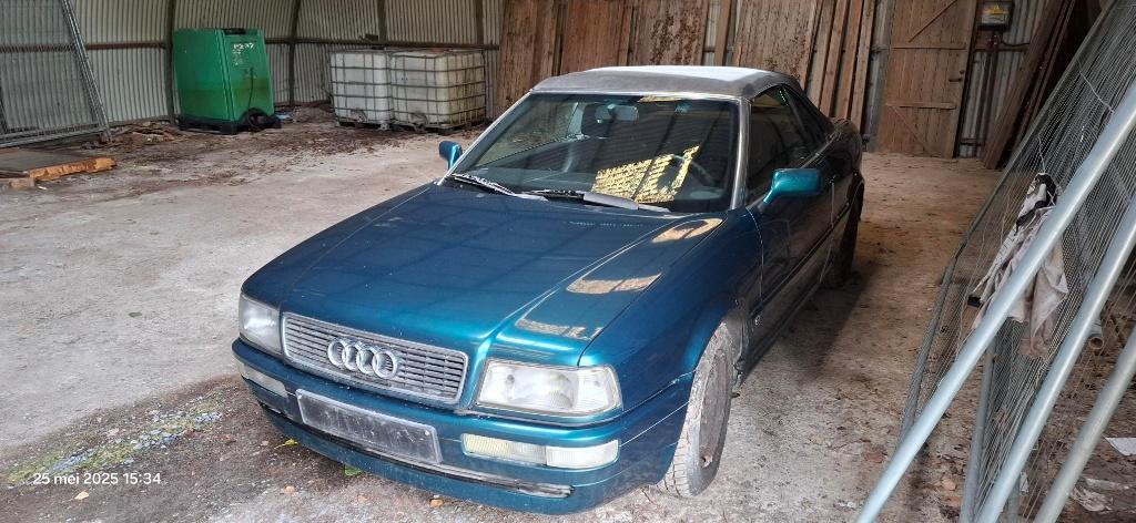 Audi 80 cabrio 1991 met airco en LPG, Auto's, Audi, Particulier, ABS, Automatische klimaatregeling, Boordcomputer, Centrale vergrendeling