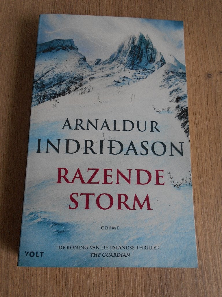 Razende storm - Arnaldur Indridason, Boeken, Ophalen, Nieuw