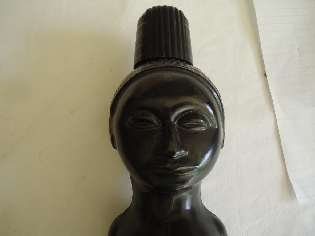 Bouteille vintage Morey de Vudu African d'inspiration nubien, Antiquités & Art, Enlèvement ou Envoi